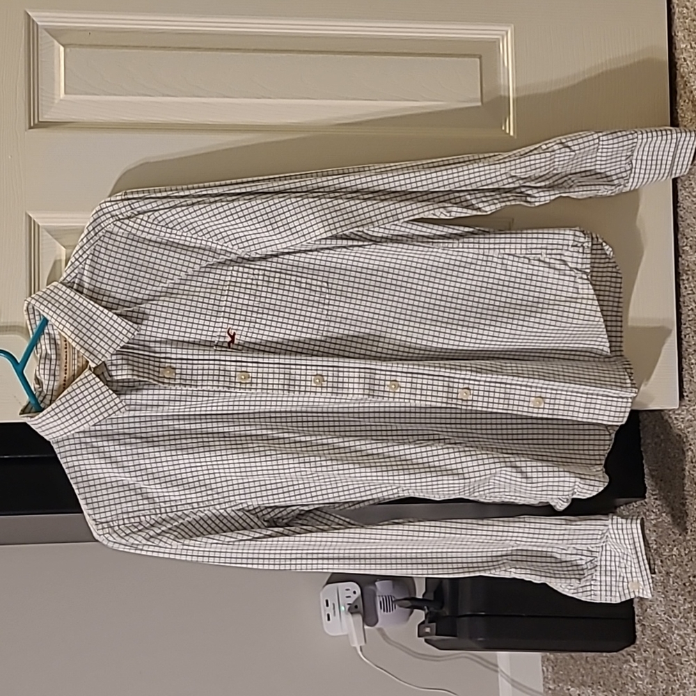 Medium White Hollister buttonup
